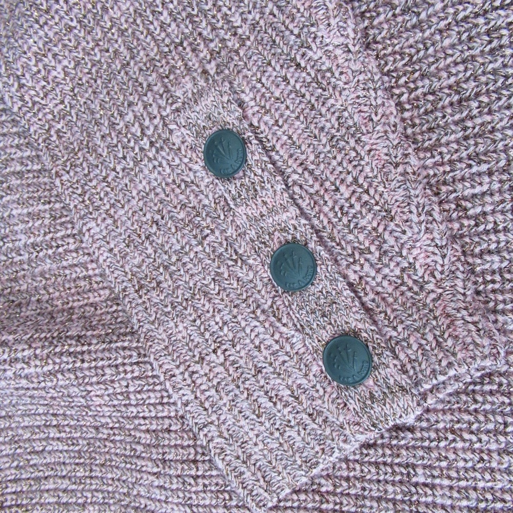 rag & bone Marled Pink Woold Sweater - Picture 6 of 8